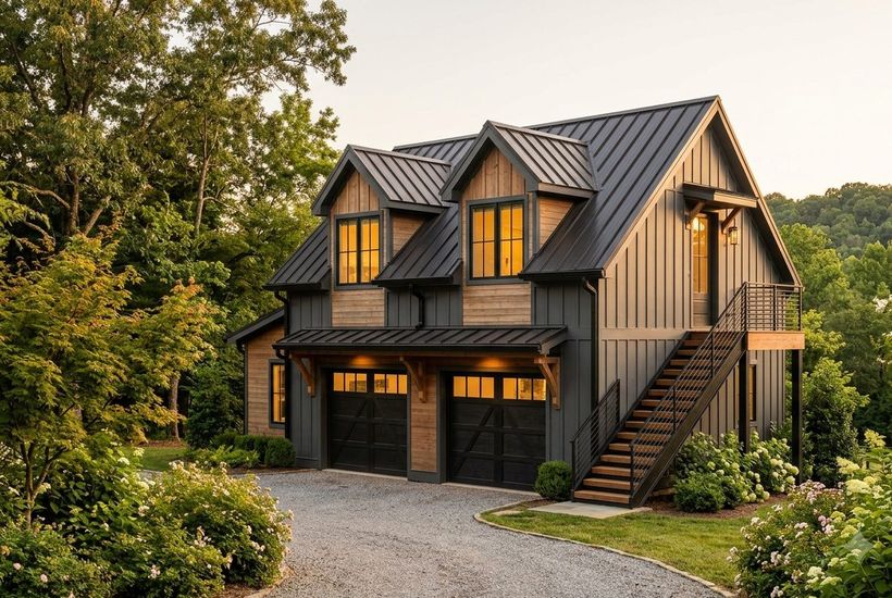 Above-garage unit